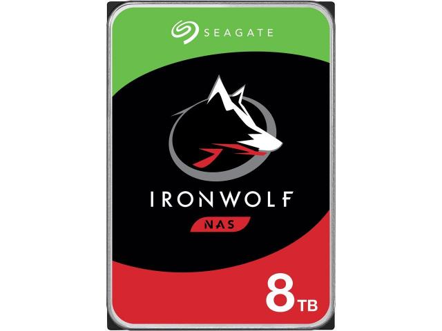 Хард диск SEAGATE IronWolf ST8000VN004, 8TB, 256MB Cache, SATA 6.0Gb/s 