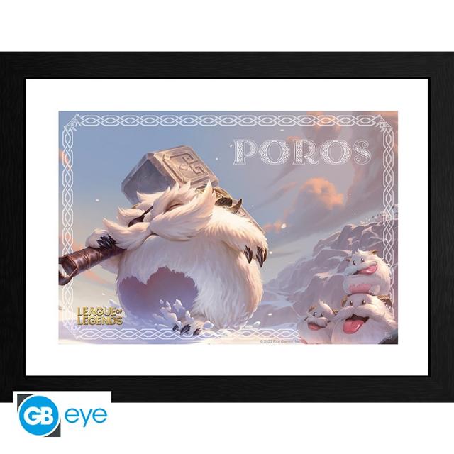 GBEYE League of Legends - Framed print "Poro" (30x40) 