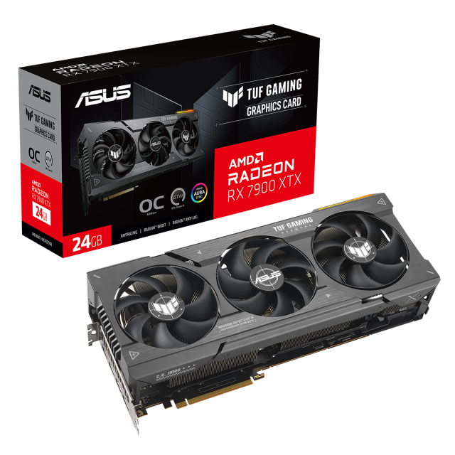 Graphic card ASUS TUF GAMING RX 7900 XTX 24GB GDDR6 