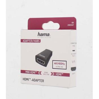 Adapter HAMA HDMI Socket - Mini HDMI Plug, Ultra-HD, 4K 