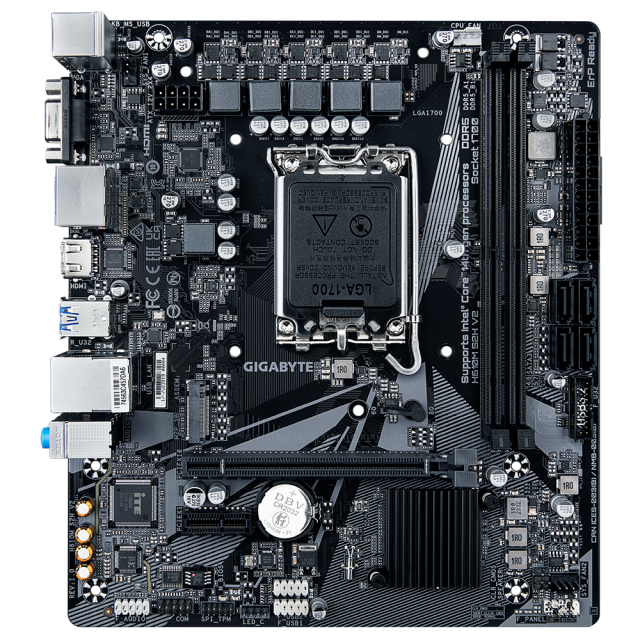 Motherboard GIGABYTE H610M-S2H V2 DDR5 