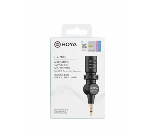 BOYA Miniature Condenser Microphone BY-M100 