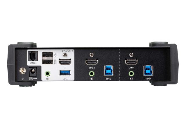 KVMP switch ATEN CS1822 2-port, 4K, USB 3.0, HDMI Audio 