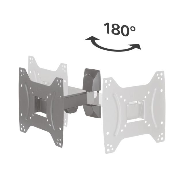 Hama TV Wall Bracket, Swivel, Tilt, 122 cm, 48", 220821 