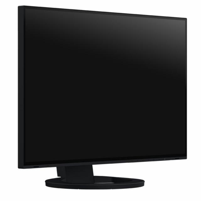 Монитор EIZO FlexScan EV2485, IPS, 24 inch, Wide, UXGA, DisplayPort, HDMI, USB-C, USB Hub, Черен 