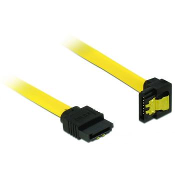 Delock SATA Cable, Serial-ATA III, 6 Gbit/s, Internal, 90°, 0.30 m