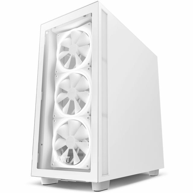 Case NZXT H7 Elite Matte White 