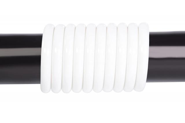 Alphacool tubing AlphaTube HF 16/10 (3/8"ID), UV white 3m (9.8ft), Retailbox 