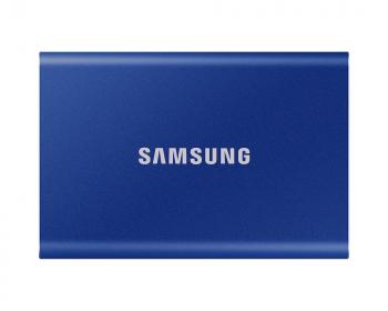 Външен SSD Samsung T7, Indigo Blue 2000GB