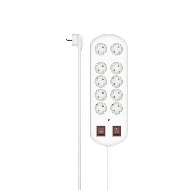 Power Strip, 10-Way, HAMA-223163 