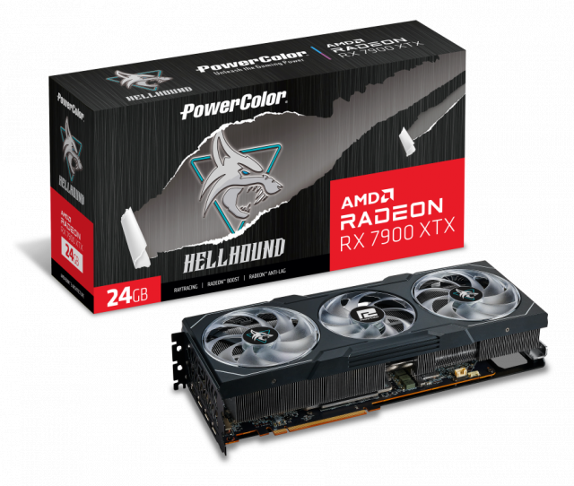 Graphic card Powercolor HELLHOUND RX 7900 XTX OC 24GB GDDR6 