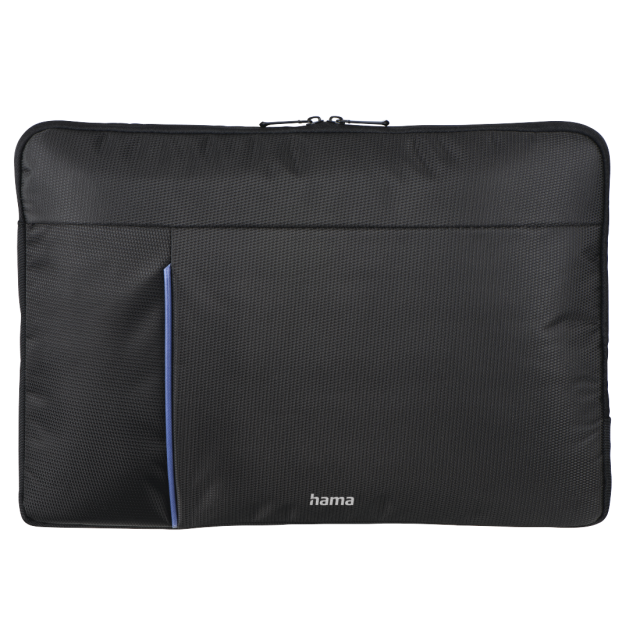 Hama "Cape Town" Laptop Sleeve, up to 40 cm (15.6"), black/blue 