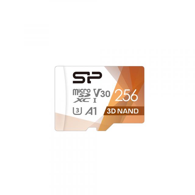 Карта памет Silicon Power Superior Pro, 256GB, microSDXC, Class 10, SD Adapter 