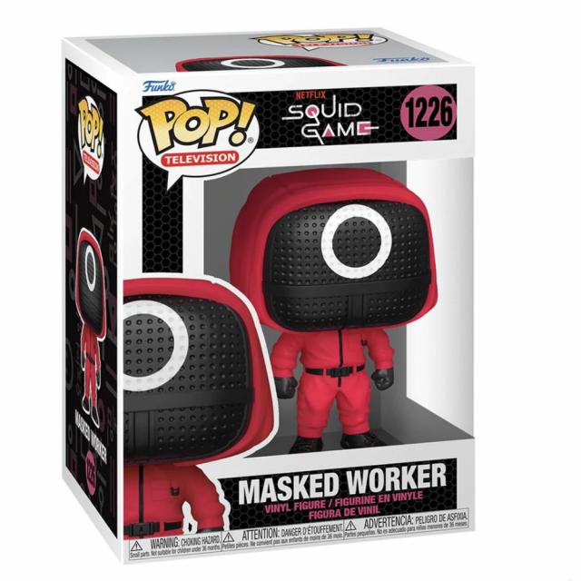 Фигурка Funko POP! Television: Squid Game - Masked Worker #1226 