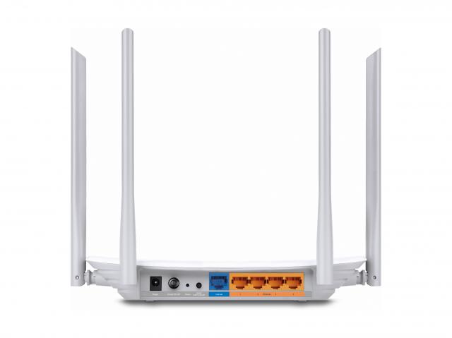 Безжичен рутер TP-Link Archer C50 AC1200, 2.4/5 GHz, 300 - 867 Mbps, 10/100 