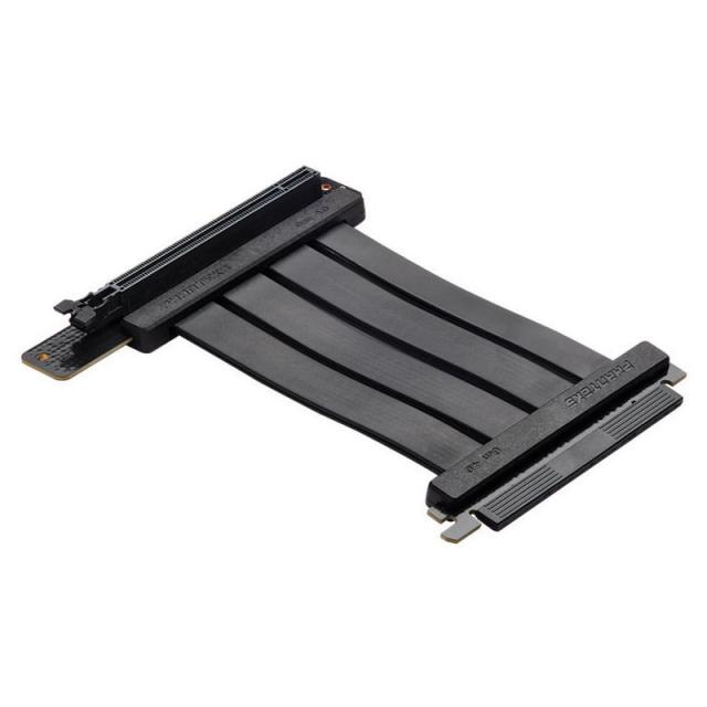 Кабел за вертикален монтаж за видео карта Phanteks Riser Cable 150mm, 90 градуса PCI-E x16 4.0 