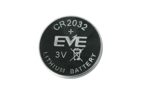 Бутонна батерия литиева CR 2032 1pc  bulk 3V  EVE BATTERY 