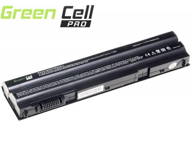 Батерия  за лаптоп GREEN CELL, Dell Latitude E6420 E6520 E5420, 11.1V, 5200mAh 