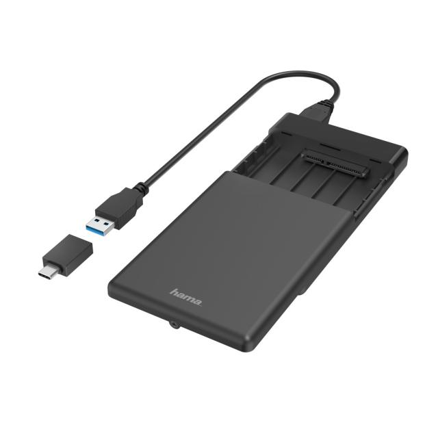 Hama USB hard disk housing for 2.5" SSD and HDD hard disks 