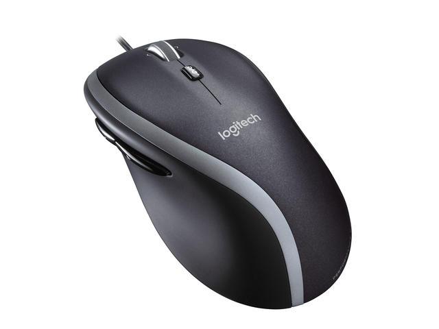 Жична оптична мишка LOGITECH M500, Бърз скрол, USB, Черен 