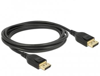 Delock DisplayPort cable 8K 60 Hz 2 m DP 8K certified