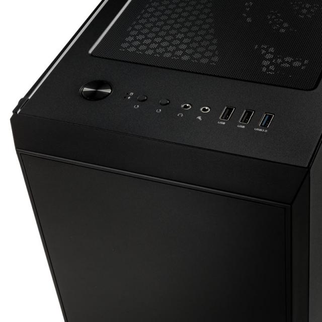 Кутия Kolink Citadel Tempered Glass, Micro-ATX, Черен 