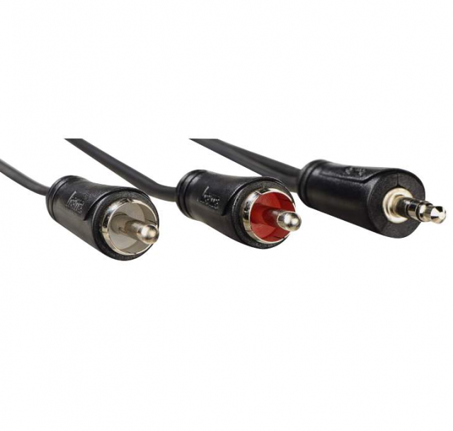 Audio cable 3.5 mm jack, 5.0 m, HAMA-205112 