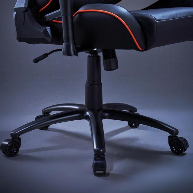 Gigabyte Aorus AGC310 Gaming Chair, Black and Orange 