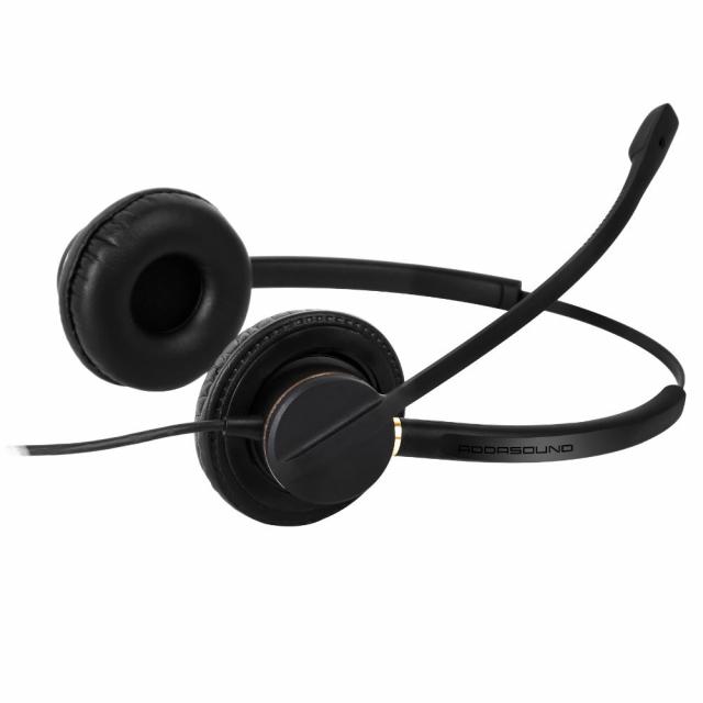 Слушалки с микрофон Addasound Crystal 2872 Duo 