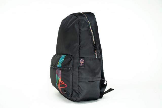 Hama HaHaHa Vibe Notebook Rucksack, up to 40 cm (15.6"), Black 