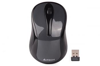 Wireless mouse A4tech G3-280NS, 2.4G Hz, Silent, Grey