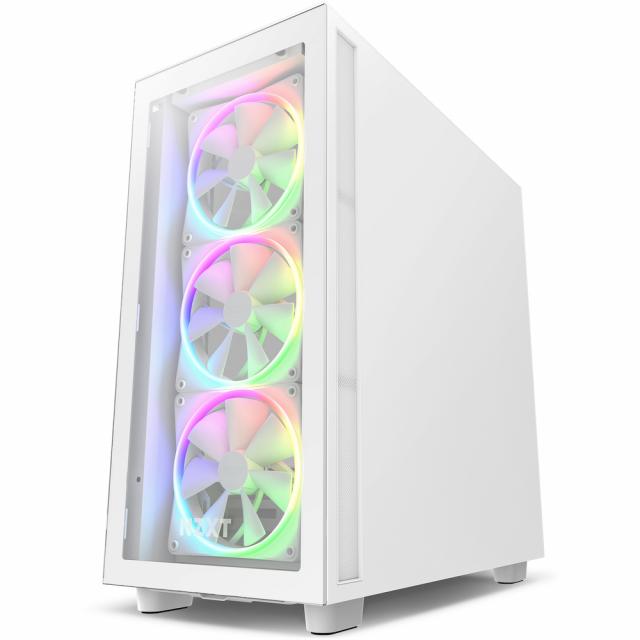 Case NZXT H7 Elite Matte White 