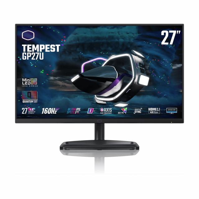 Монитор Cooler Master Tempest GP27U, 27", 4K UHD 3840 x 2160, Quantum Dot  