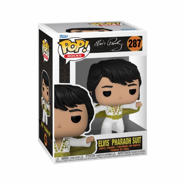 Funko Pop! Rocks: Elvis Presley - Elvis Pharaoh Suit #287 Vinyl Figure 