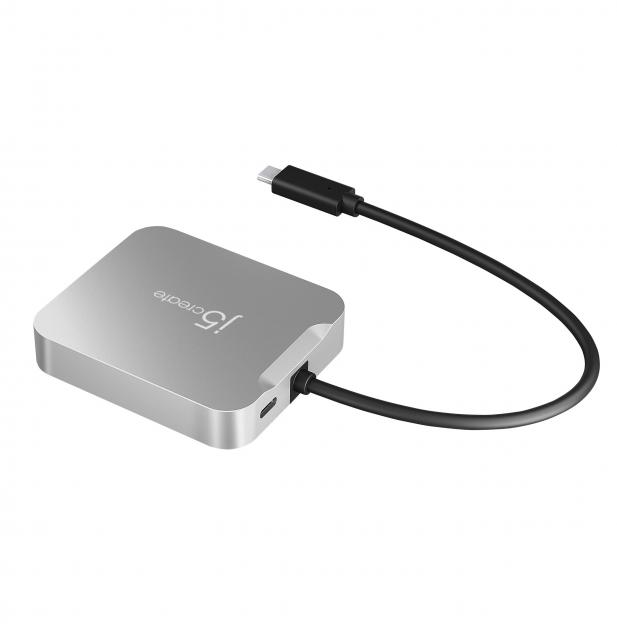 Докинг станция j5create JCD391 4K60 Elite USB-C PD, USB-A, HDMI, RJ-45 