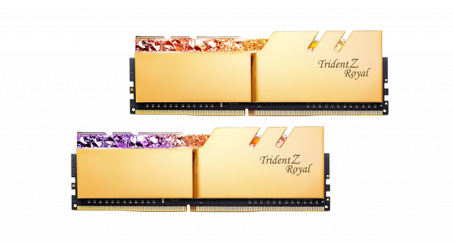 Memory G.SKILL Trident Z Royal 16GB(2x8GB) DDR4 PC4-25600 3200MHz CL16 F4-3200C16D-16GTRG 