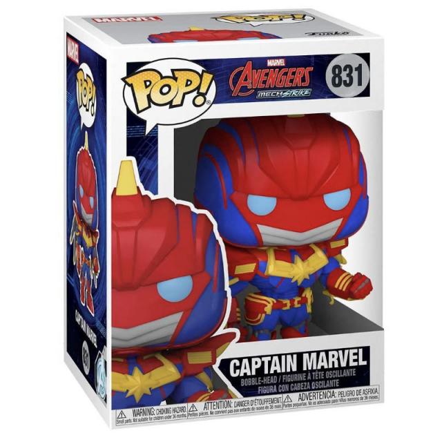 Funko POP! Marvel: Avengers MechStrike - Captain Marvel #831 