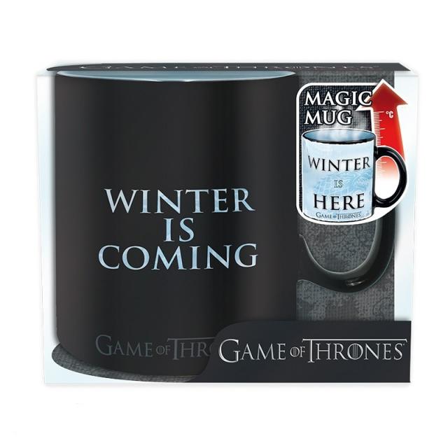 ABYSTYLE GAME OF THRONES Heat Change Mug Winter is here 