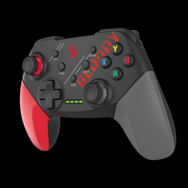 Gamepad A4tech Bloody GPW50, Dual-mode Wireless & Wired, Red 