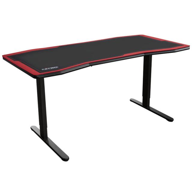 Gaming desk Nitro Concepts D16M, Carbon Red 