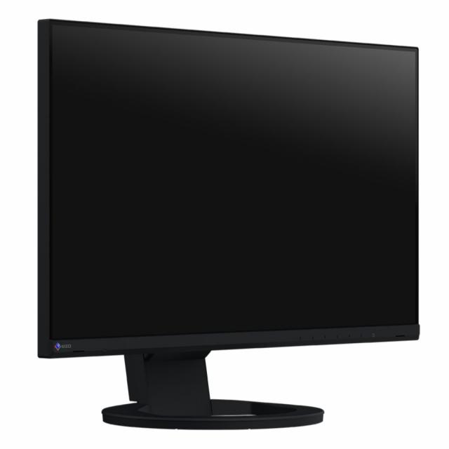 Монитор EIZO FlexScan EV2480, IPS, 23.8 inch, Wide, Full HD, HDMI, DisplayPort, USB-C, Черен 