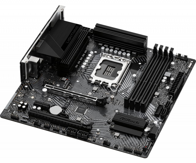 Motherboard  ASROCK Z790M PG Lighting , LGA 1700 