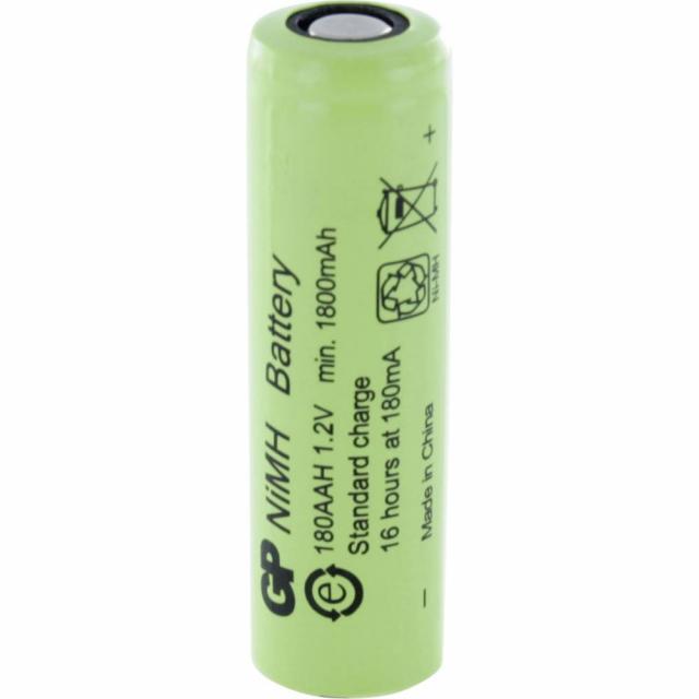 Акумулаторна Батерия R6 AA 180AAH-B  1800mAh NiMH 1 бр. BULK  Industrial GP 