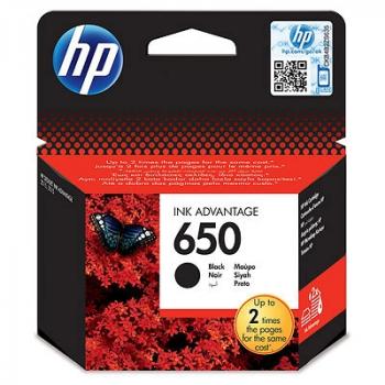 Ink cartridge HP 650, CZ101AE Black,  360 k.