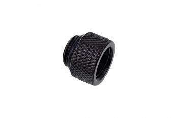 Alphacool Eiszapfen extension G1/4 outer thread to G1/4 inner thread - deep black