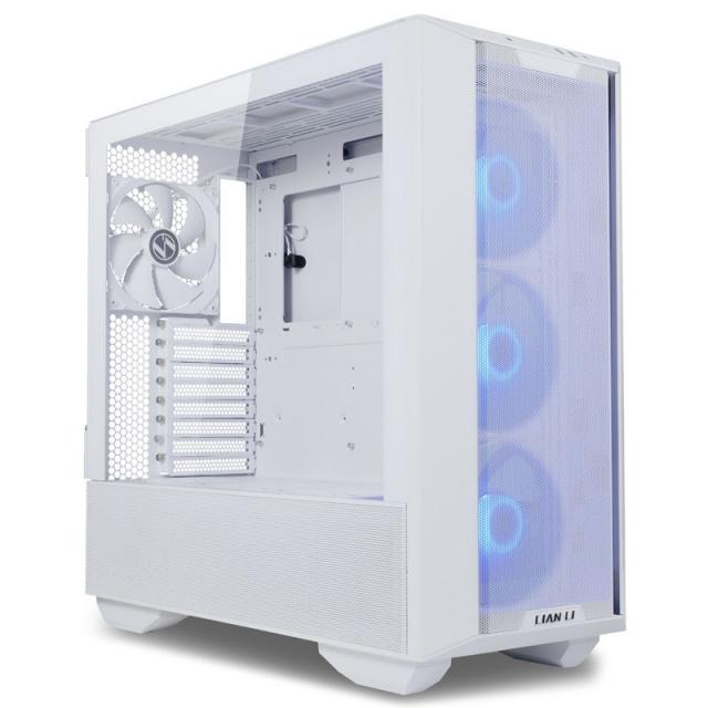 Case Lian Li LANCOOL III RGB Mid-Tower, Tempered Glass, White 