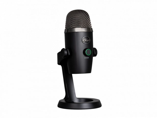 Настолен микрофон Logitech Blue YETI Nano - Black 