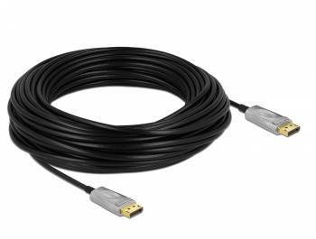 Delock Active Optical Cable DisplayPort 1.4 8K 25 m