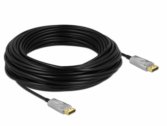 Delock Active Optical Cable DisplayPort 1.4 8K 25 m 