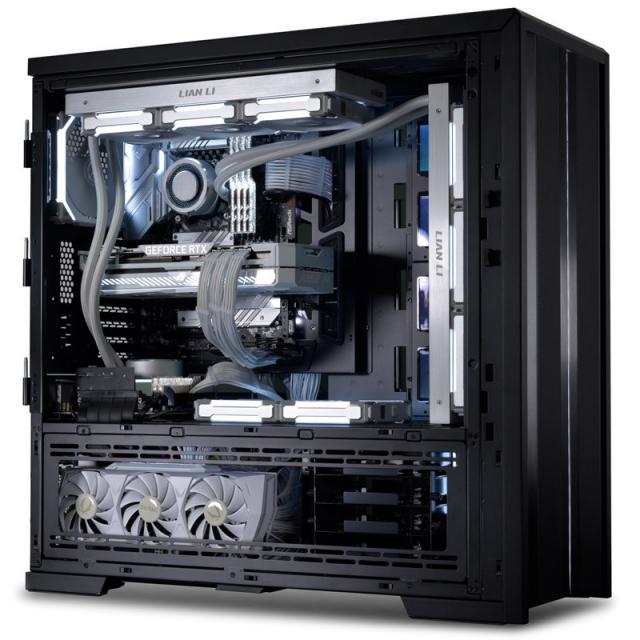 Case Lian Li V3000 PLUS Full-Tower, Tempered Glass, Black 